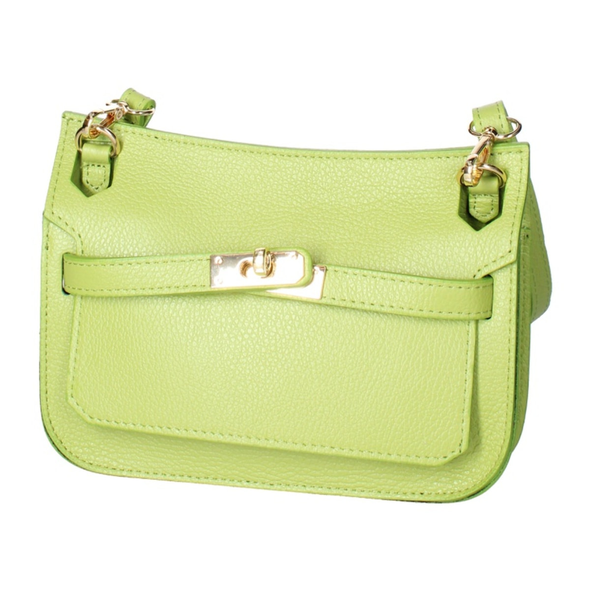 Borsa a tracolla da donna - Modello Katie - 100% vera pelle - 23.0 x 17.0 x 5.0 cm