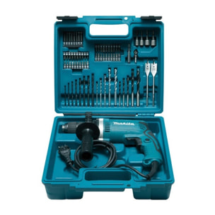 Taladro de impacto MAKITA - 710W + kit de accesorios - HP1631KX3