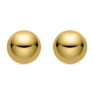 Pendientes Lux by Lux acabados oro anmarillo 18k