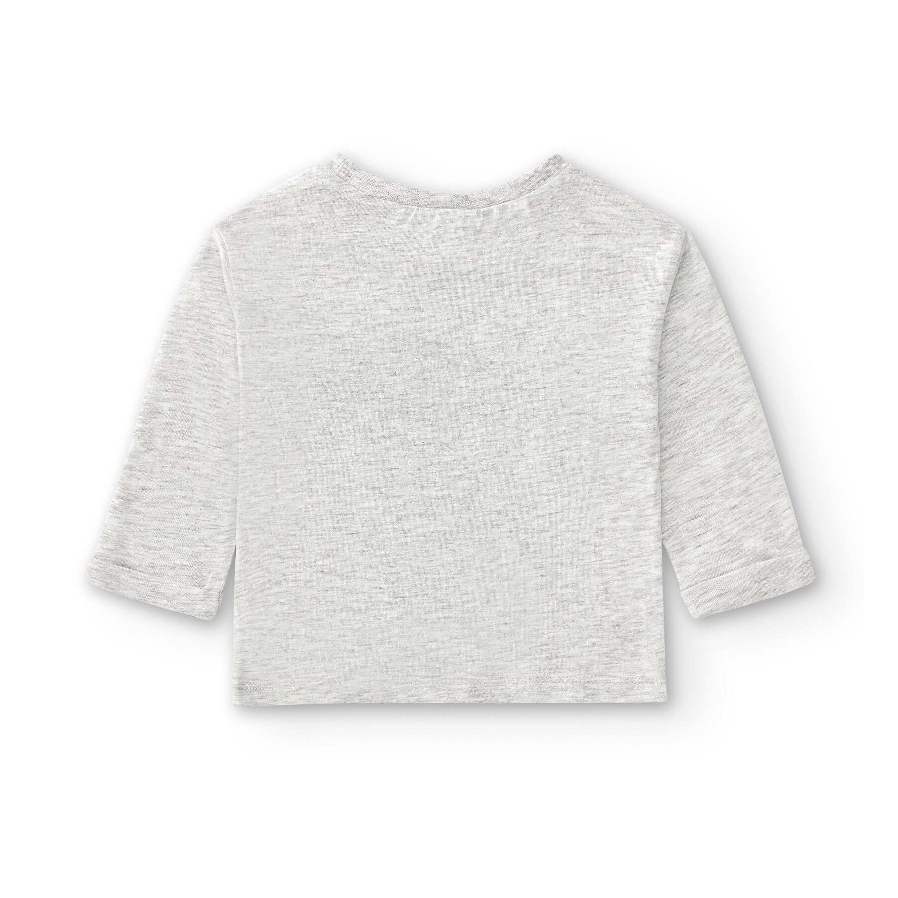 Camiseta de bebé gris