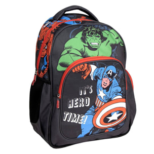 Mochila escolar mediana de los vengadores, niños, multicolor, estándar