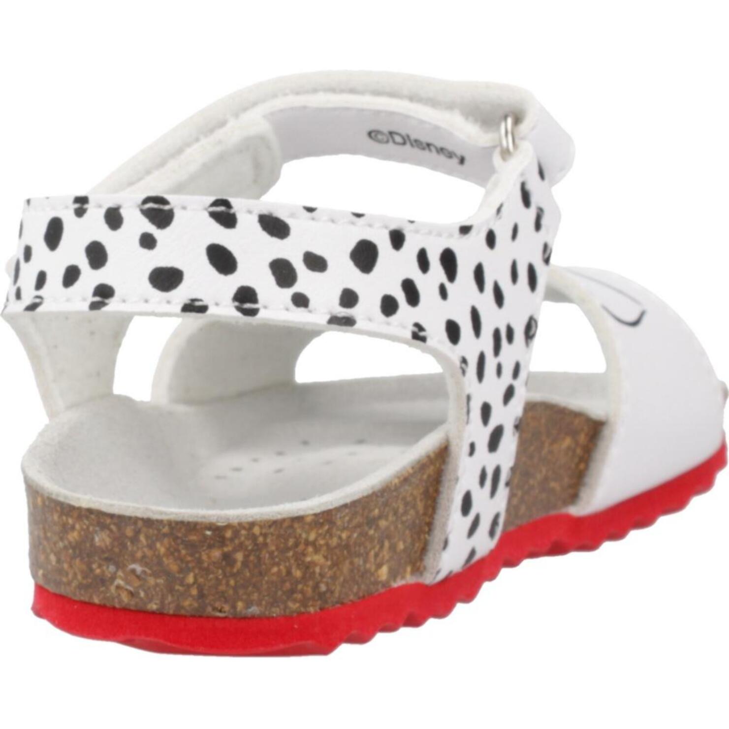 Sandalias Niño de la marca GEOX  modelo B SANDAL CHALKI GIRL BLANCO