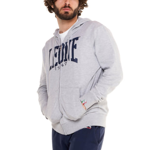 Sudadera de hombre con capucha y cremallera Leone 1947 Apparel