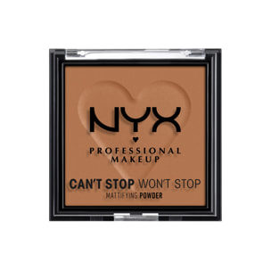 NYX Professional Makeup Can't Stop Won't Stop Poudre Mocha