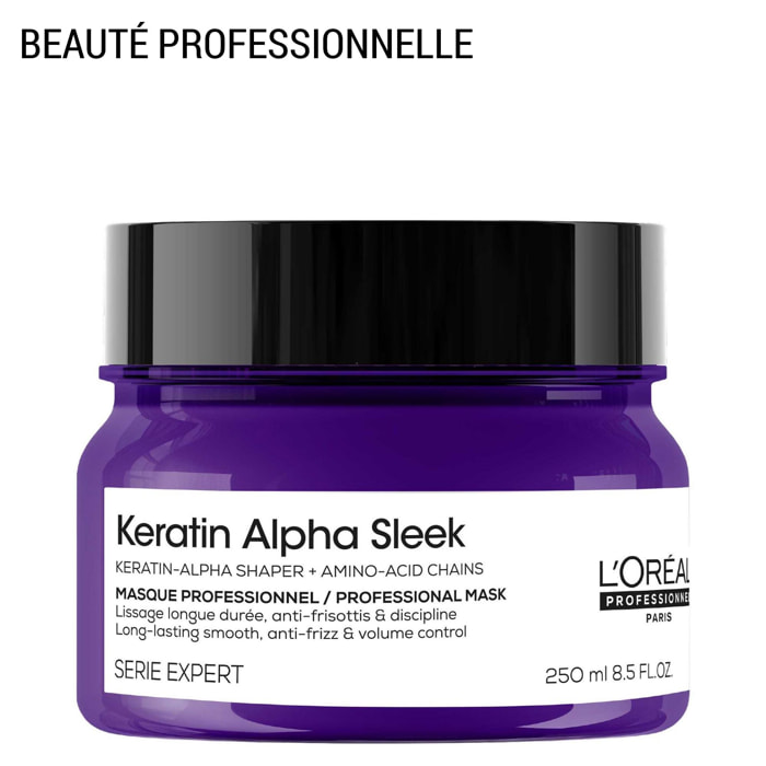 Serie Expert Keratin Alpha Sleek - Masque à la Kératine