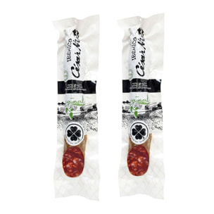 Demi Chorizo Ibérico Cular Bellota 100% Naturel - 400 g - Espagne - César Nieto