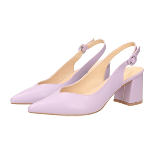 Décolleté sling back Donna Tata Italia Viola