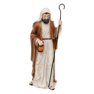 Lot de 6 santons H.33cm résine