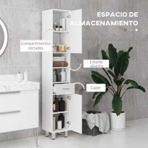 Conjunto de Baño Incluye 2 Mueble Auxiliar de Baño 1 Columna de Baño Y 1 Espejo de Baño con Luces LED Función de Memoria Interruptor Blanco Brillante