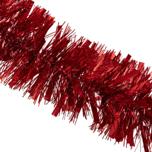 Guirlande de noël longue laser rouge 100x6x3m