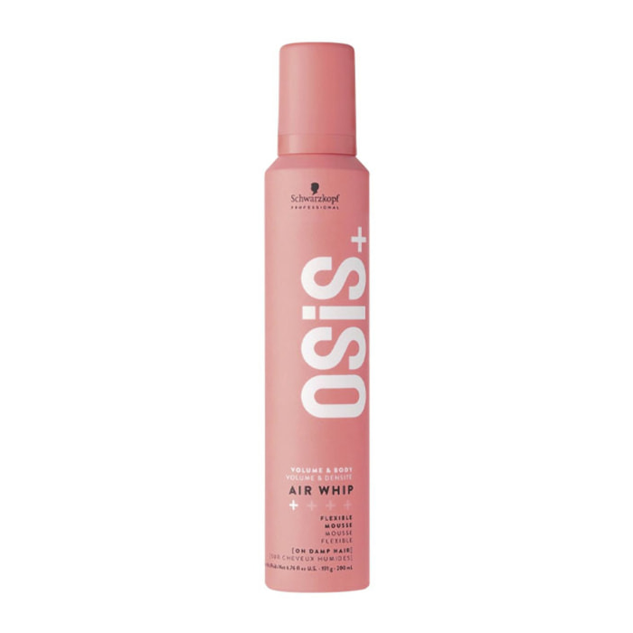 SCHWARZKOPF Osis+ Volume & Body Hair Whip Flexible Mousse 200ml