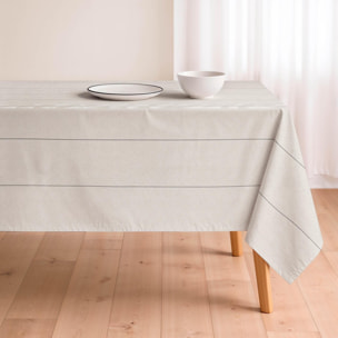 Mantel antimanchas LLEVANT NATURAL - 100% algodón