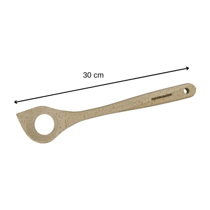 Lot de 3 cuillères en bois 30 cm Fackelmann Eco Friendly