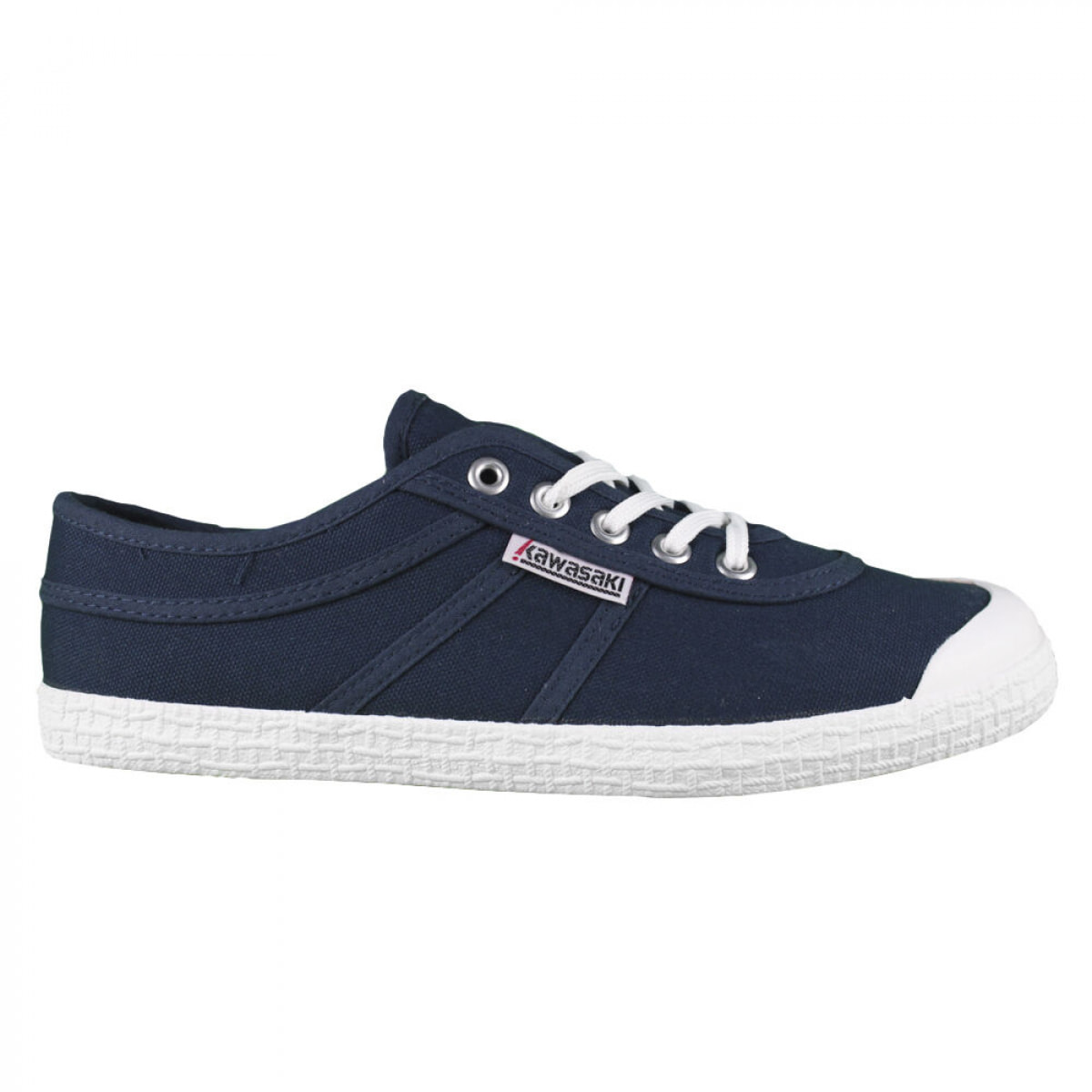 Zapatillas Sneaker para Hombre - KAWASAKI Original Canvas Shoe K192495 2002 Navy