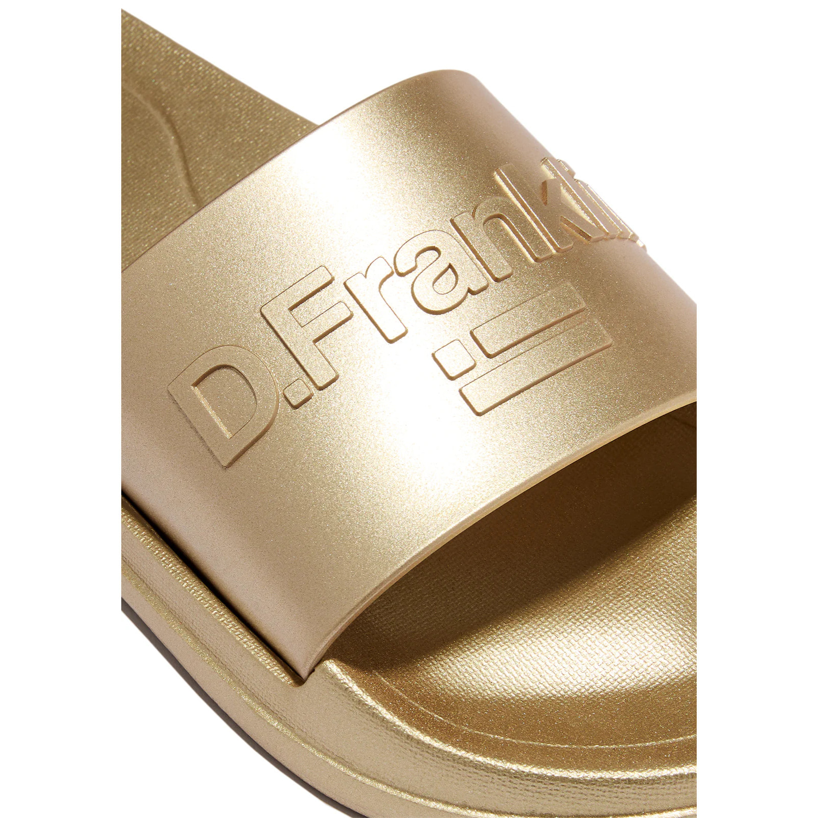 Chanclas de Mujer Estilo Pala Marea en Dorado