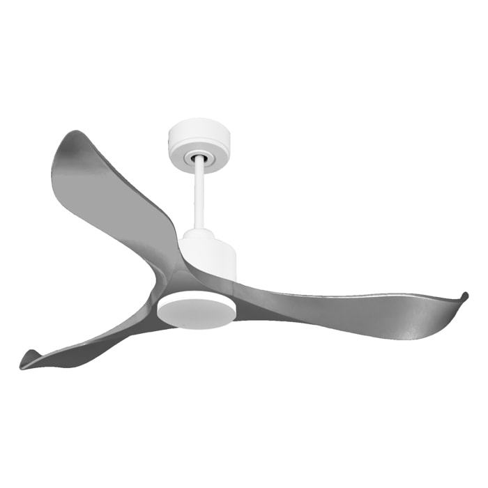 Ventilateur de plafond Réversible  Thermostat Wifi Moteur à courant continu Toits en pente Télécommande Mémoire
