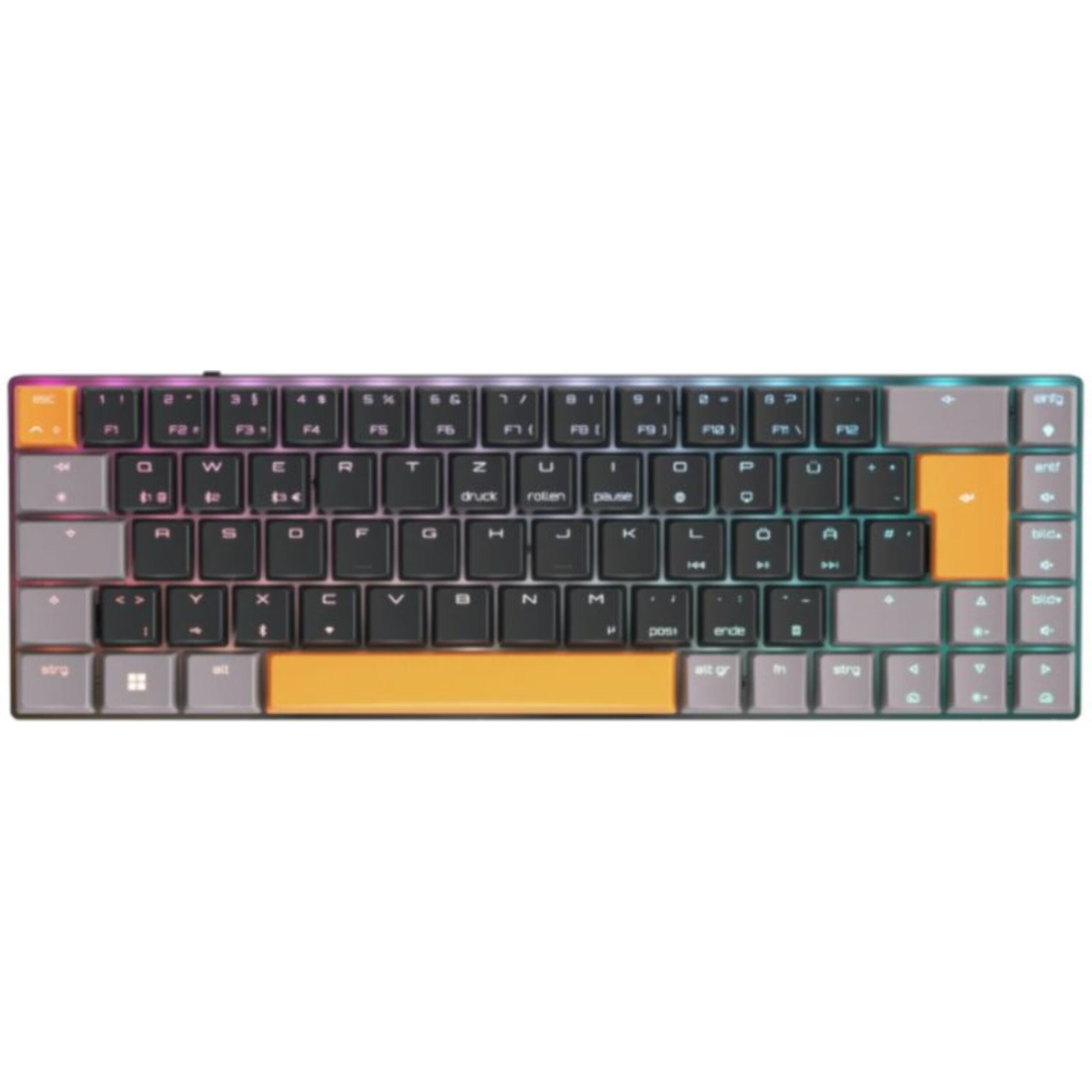 Clavier gamer sans fil CHERRY MX-LP 2.1 COMPACT WL Noir