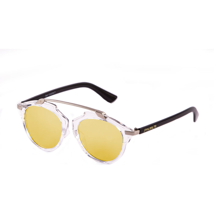 Gafas de sol PALO ALTO SANTORINI - Transparente / Plana dorada