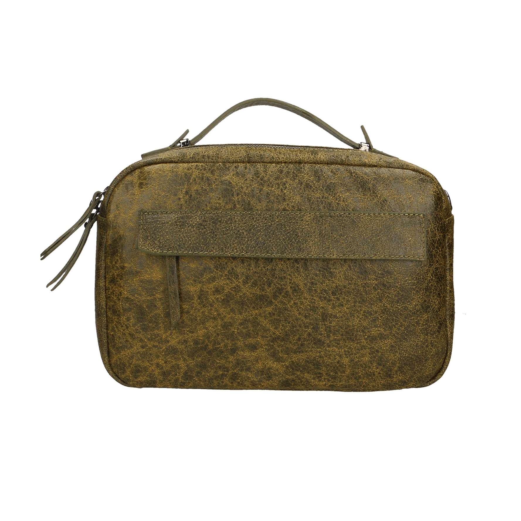 Borsa a mano Unisex Marzia in Vera Pelle Made in Italy 20x29x9 cm