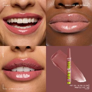 NYX Professional Makeup FAT OIL SLICK CLICK Baume à lèvres PROFILE PIC