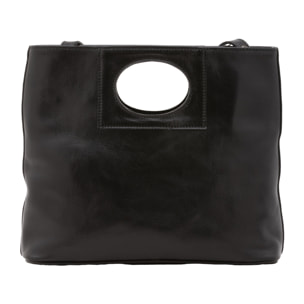 Borsa a tracolla  da donna In Vera pelle Made in Italy 28x33x10 cm