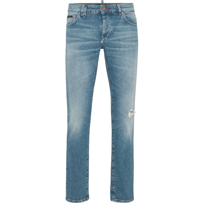 PHILIPP PLEIN Vaqueros de corte recto