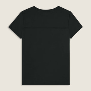 T-shirt con logo e grafica geometrica