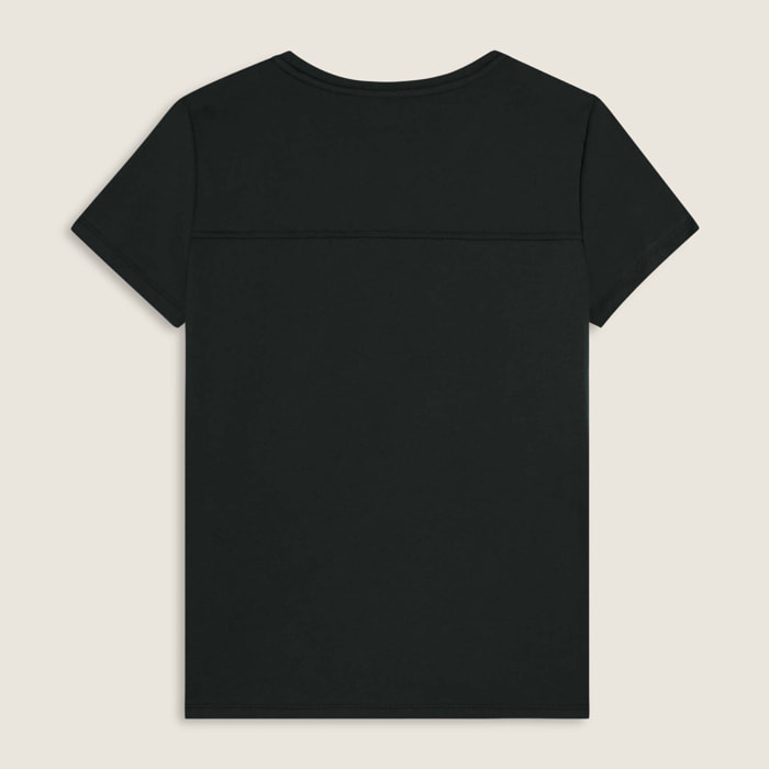 T-shirt con logo e grafica geometrica