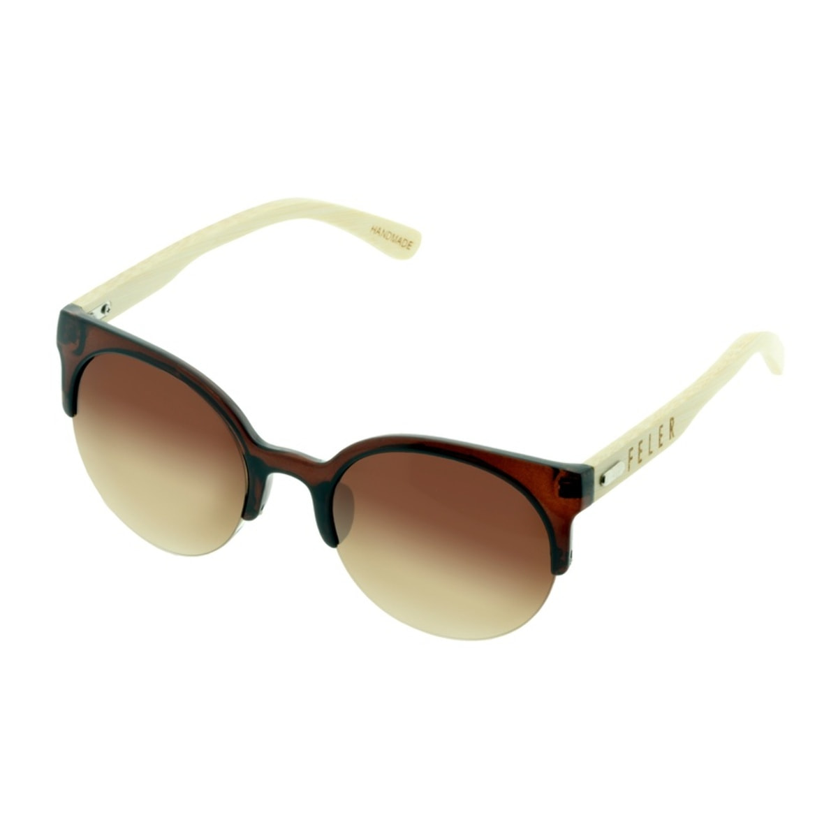 Gafas de Sol Feler 1035-2 - BROWN de Madera Unisex 52 mm