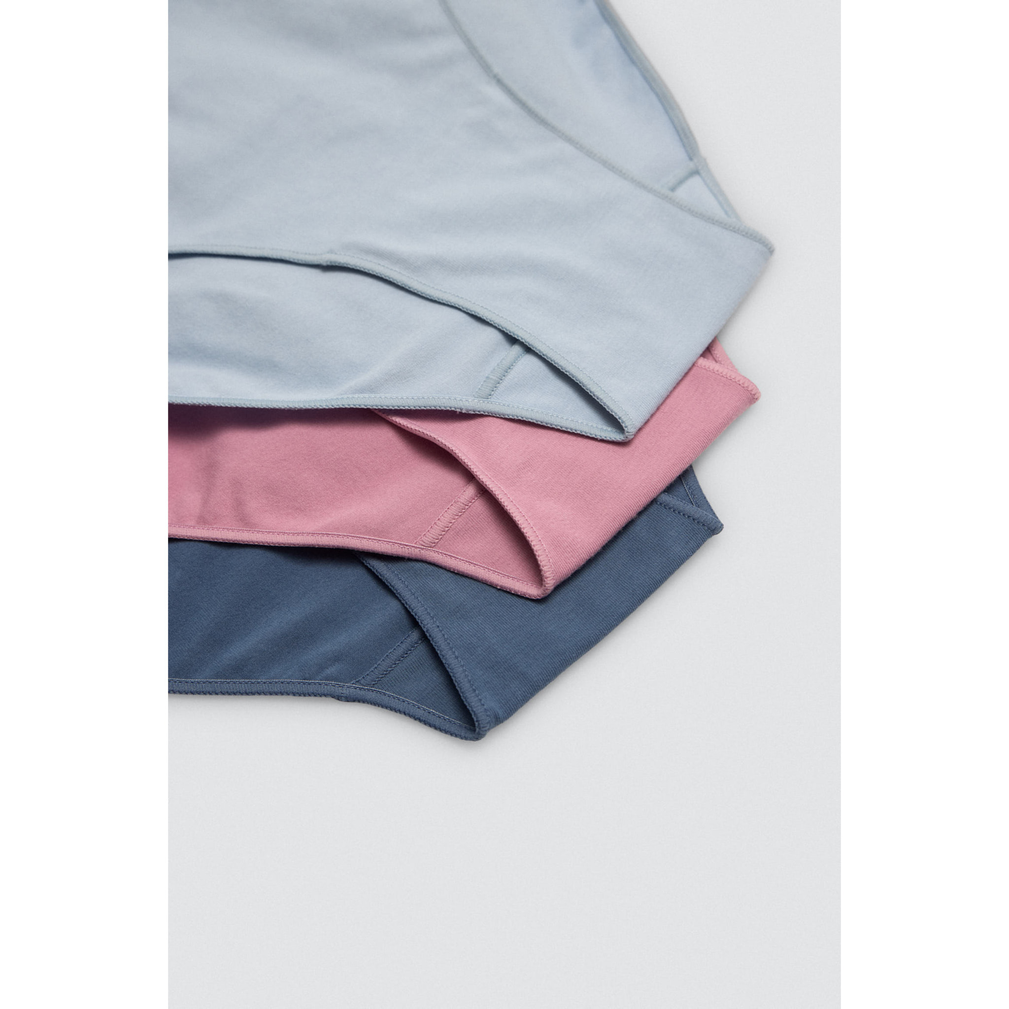 Confezione da 4 mutandine midi basico in cotone