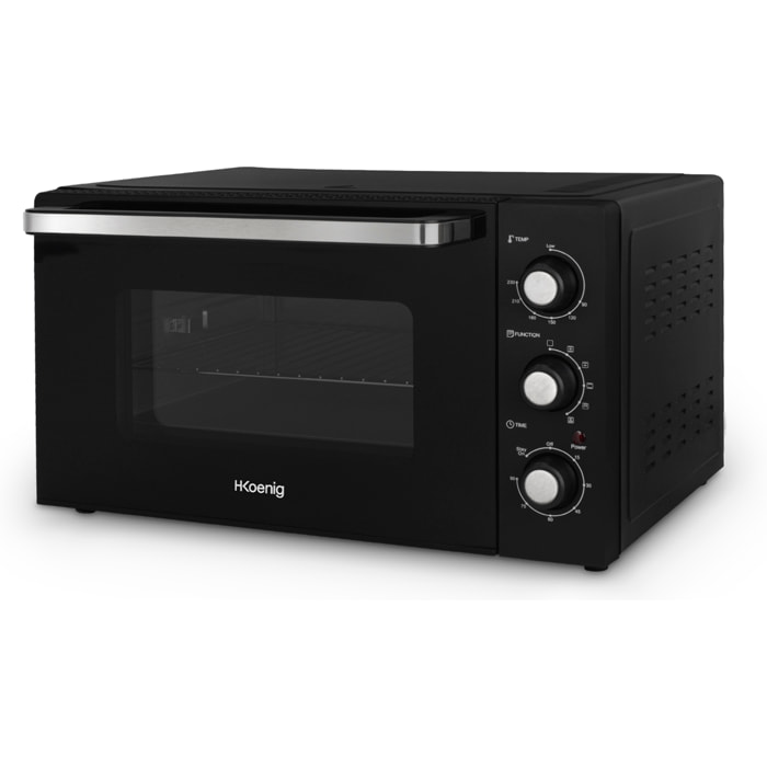 Horno Électrico Sobremesa FO42 H.Koenig , 42L, hasta 230 °C, 5 modos de cocción, 2000W