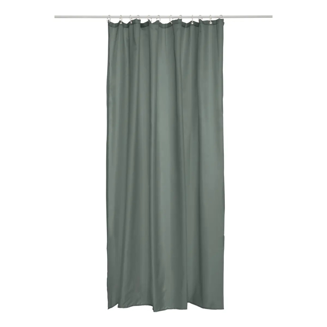 Rideau de douche Colorama 180x200cm vert ficus
