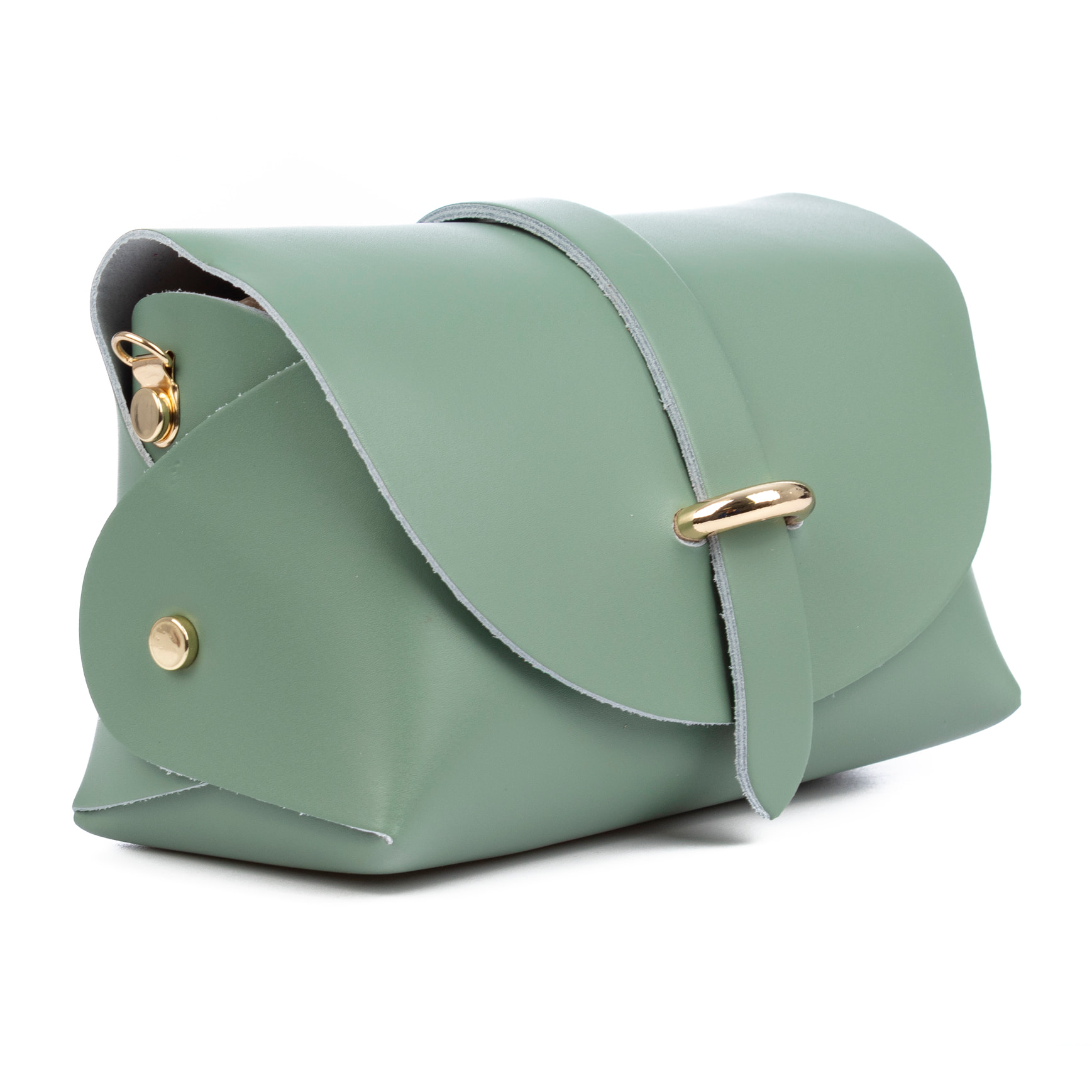 Aurora Bolso bandolera Mujer. Piel auténtica Ruga