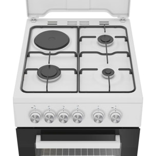 Cuisinière mixte BEKO FSS53011DW