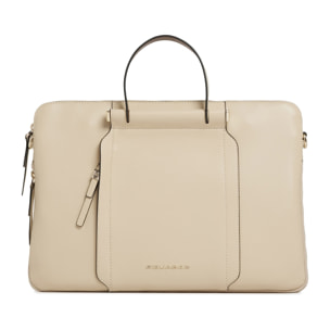 Piquadro Borsa da lavoro donna espandibile porta PC 14"