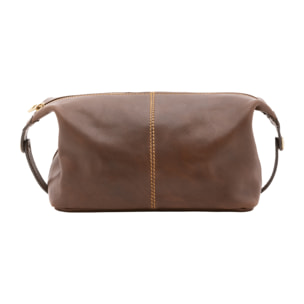 Pochette  unisex In Vera pelle Made in Italy 26x17x12 cm