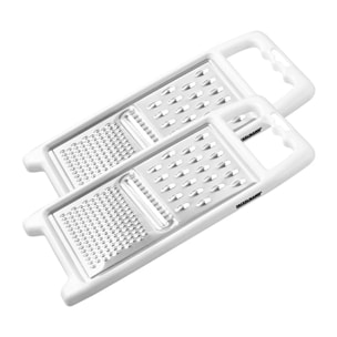 Ensemble de 2 Râpes rectangulaire universelle 26 cm Fackelmann Handmade Tradition