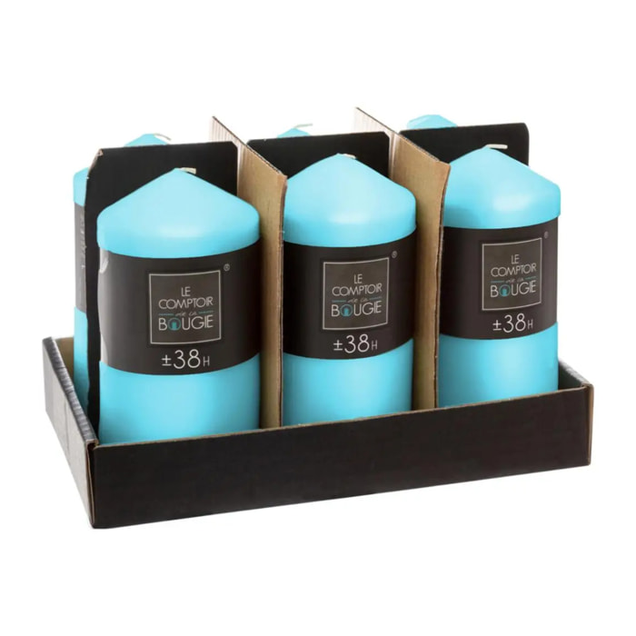 Bougie - bleu turquoise - 395g