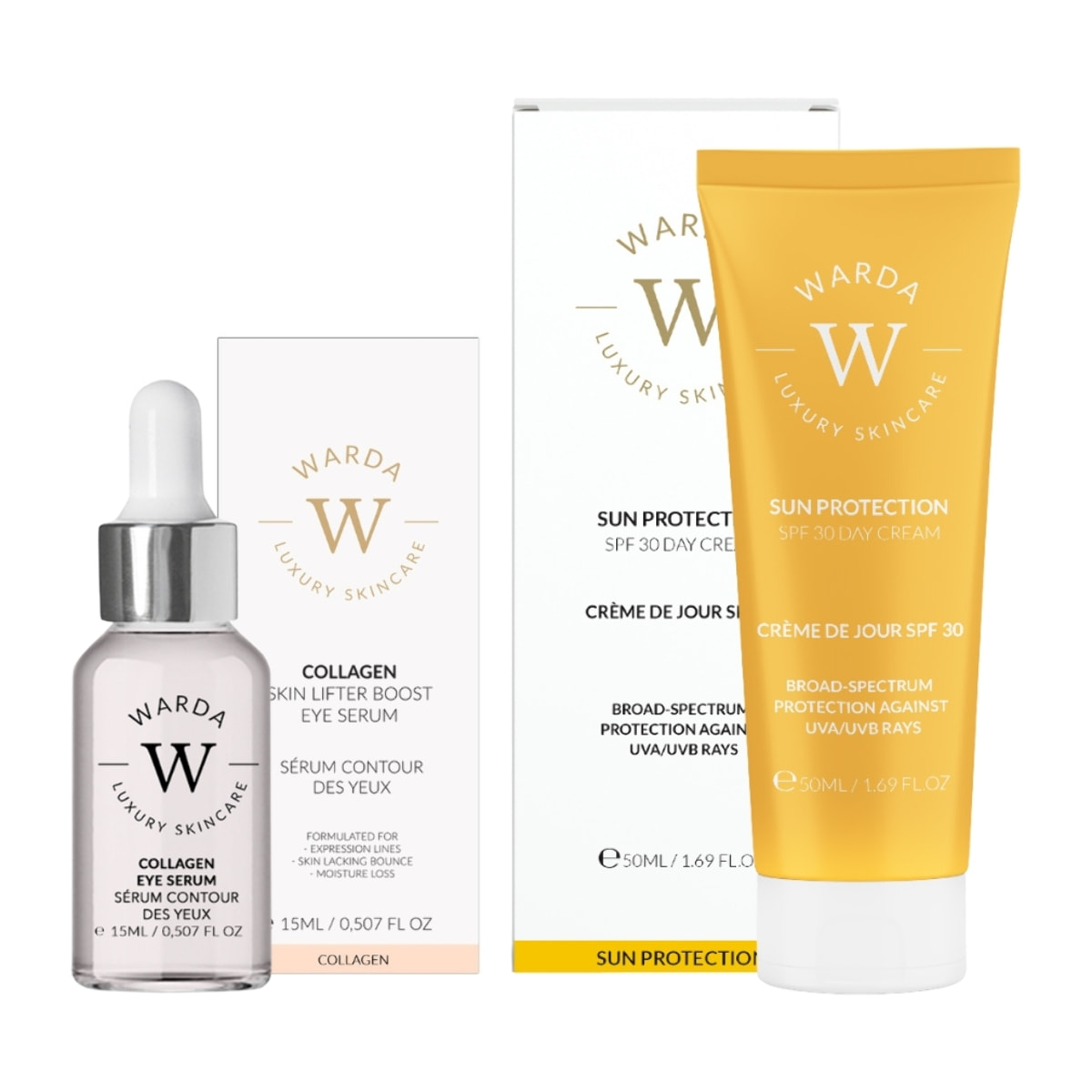 Sérum de colágeno + Crema de día SPF 30