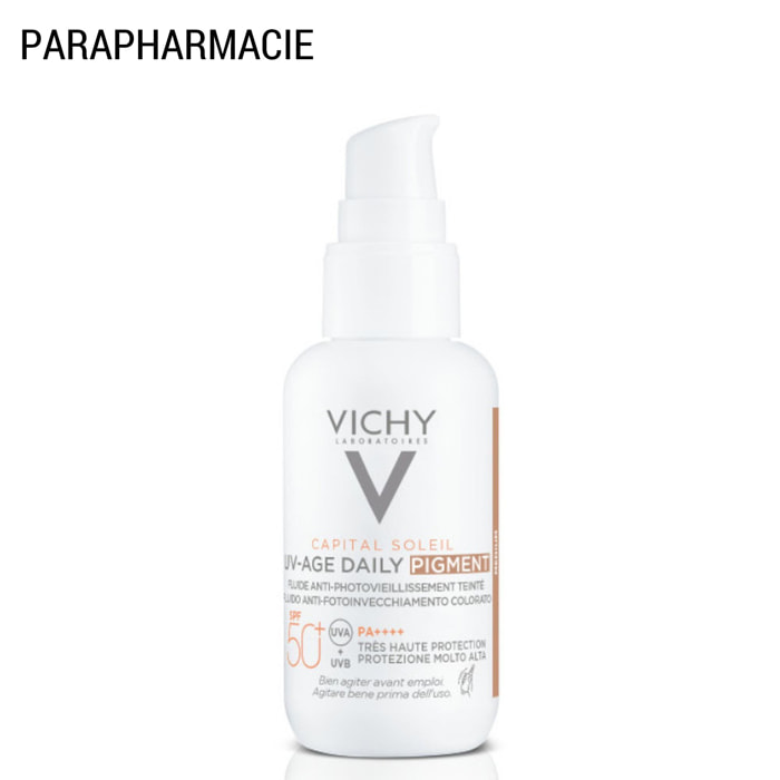 Capital Soleil - Fluide Solaire Anti-Photoviellissement Teinte Medium SPF50+ 40 ml