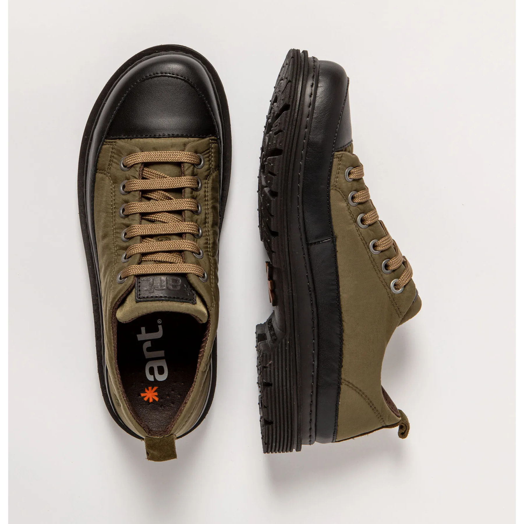 Zapatos 1894 NYLON FOREST-BLACK/ BIRMINGHAM color Forest-black