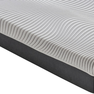 Materasso 135x200 Molle insacchettate e Memory Foam - Sfoderabile - Alto 20 cm - 9 Zone