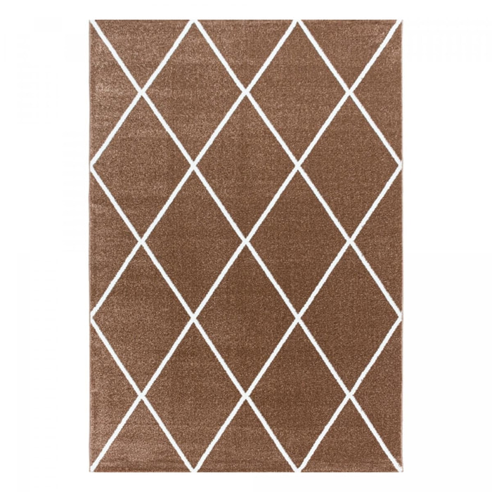 Tapis de couloir tissé motif scandinave SEMO