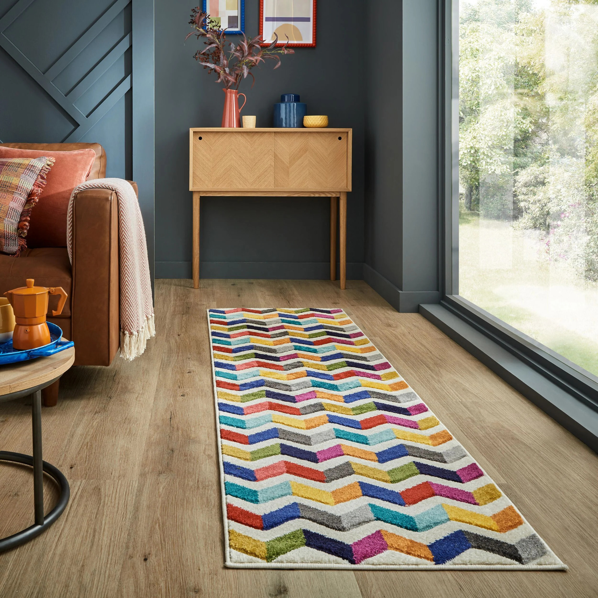 Tapis de couloir BOLERO Multicolore