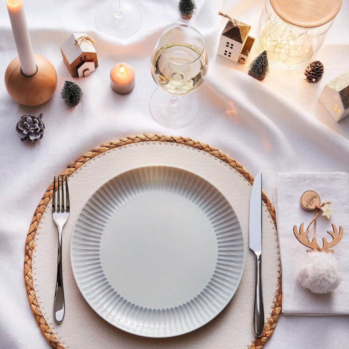 Piatto piano grigio 25 cm Cottage - Luminarc