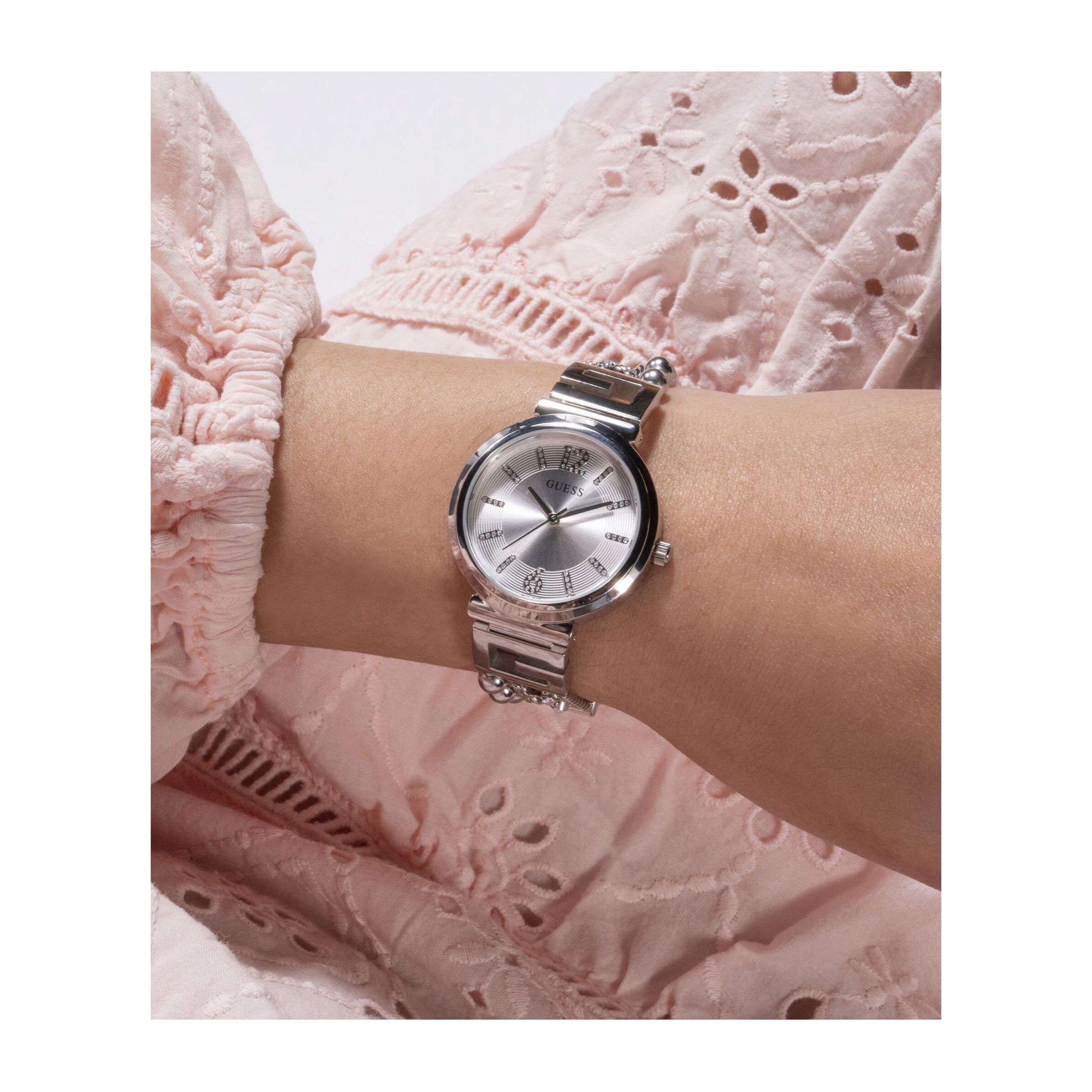 Guess Reloj Analógico De Cuarzo. Gt G Cluster