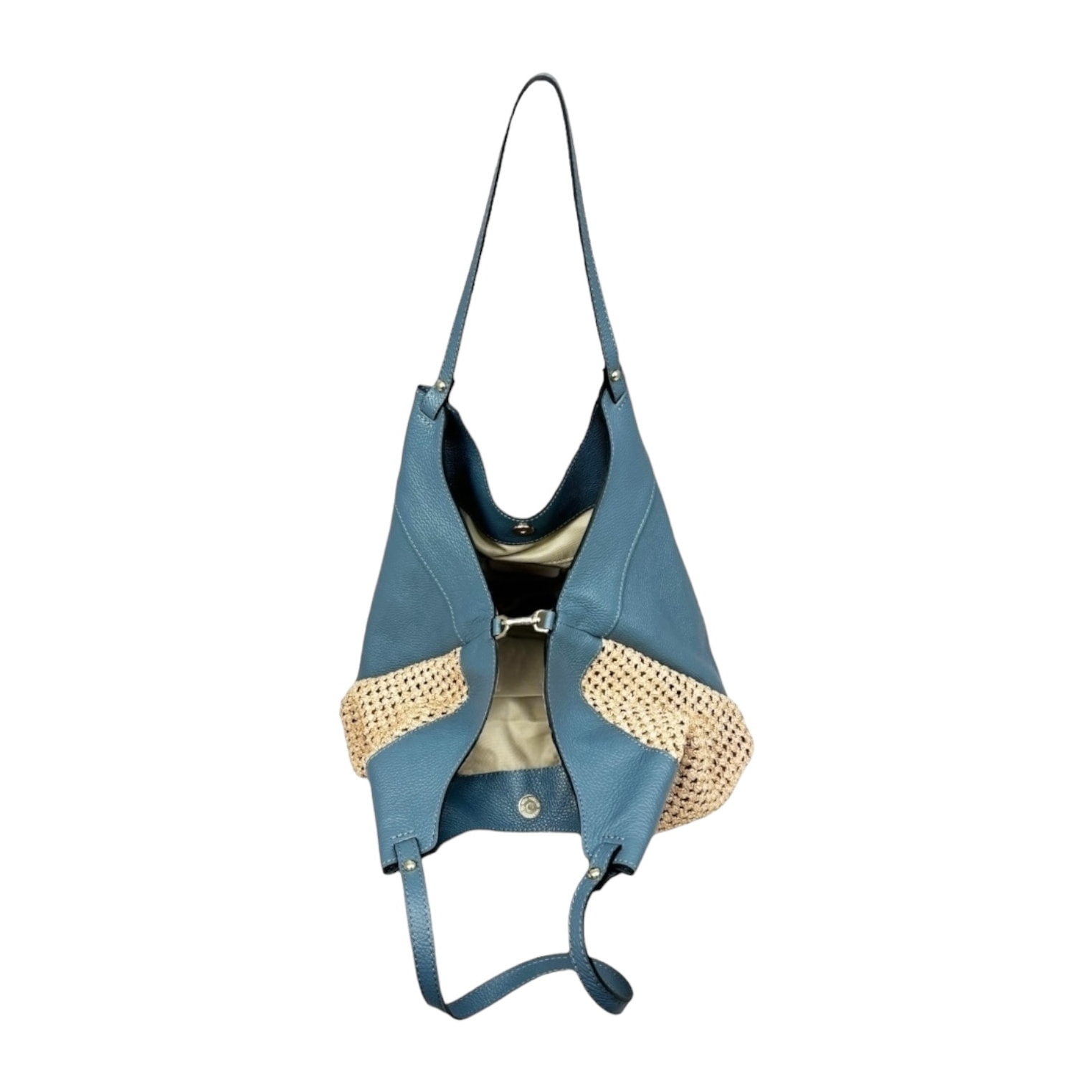 Bolso de hombro Cheval Firenze Madera Cielo Azul