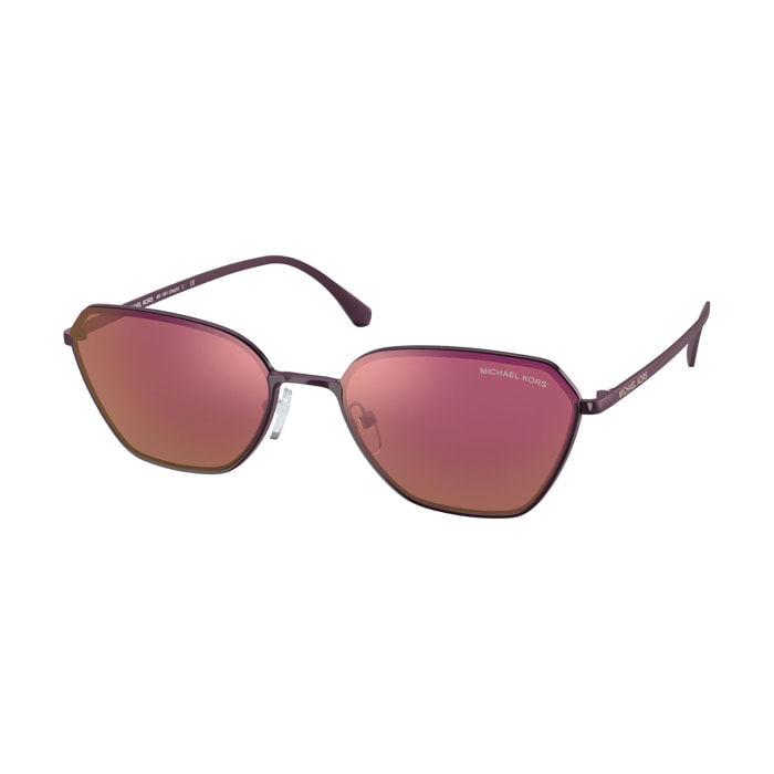 Michael Kors - lunettes de soleil unisexes - violet - indice de protection UV : catégorie 3
