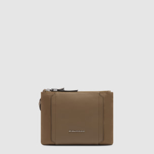 Piquadro Borsa tracolla donna in tessuto riciclato