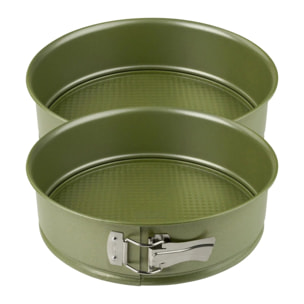 Ensemble de 2 Moules à manqué à charnière Zenker Green Vision